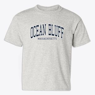 Ocean Bluff Massachusetts Traditional Youth T-shirt
