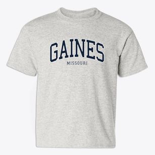 Gaines Missouri Traditional Youth T-shirt