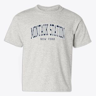 Montauk Station New York Traditional Youth T-shirt