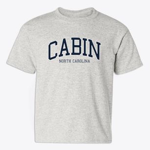 Cabin North Carolina Traditional Youth T-shirt