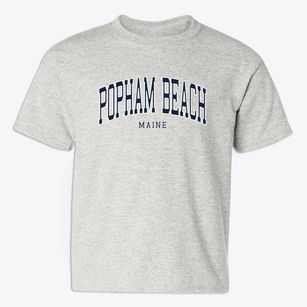 Popham Beach Maine Traditional Youth T-shirt