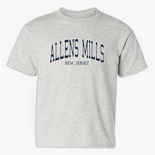 Allens Mills New Jersey Traditional Youth T-shirt