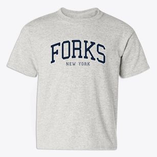 Forks New York Traditional Youth T-shirt