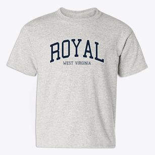 Royal West Virginia Traditional Youth T-shirt