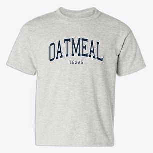 Oatmeal Texas Traditional Youth T-shirt