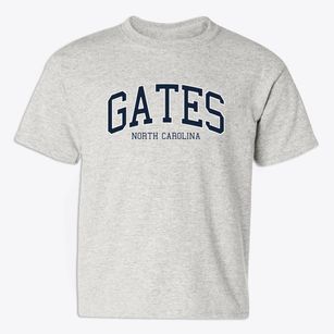 Gates North Carolina Traditional Youth T-shirt