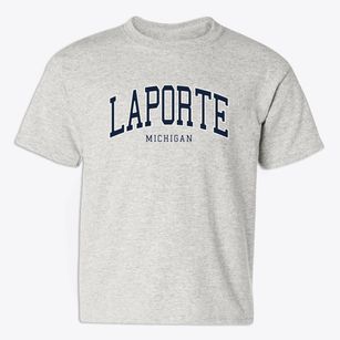 Laporte Michigan Traditional Youth T-shirt