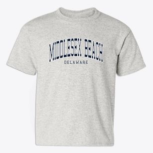 Middlesex Beach Delaware Traditional Youth T-shirt