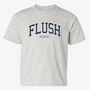 Flush Kansas Traditional Youth T-shirt