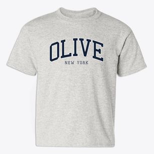 Olive New York Traditional Youth T-shirt