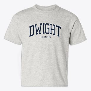 Dwight Illinois Traditional Youth T-shirt