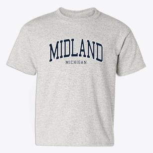 Midland Michigan Traditional Youth T-shirt