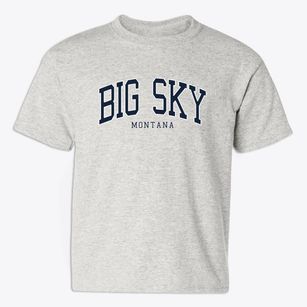 Big Sky Montana Traditional Youth T-shirt
