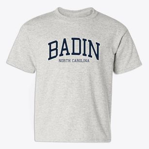 Badin North Carolina Traditional Youth T-shirt