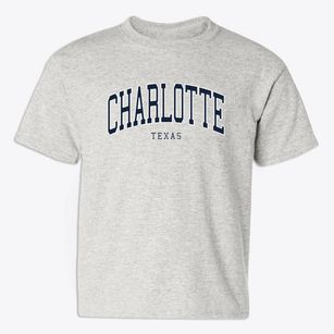 Charlotte Texas Traditional Youth T-shirt