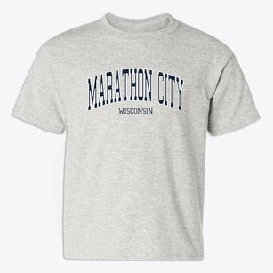 Marathon City Wisconsin Traditional Youth T-shirt