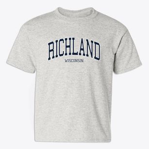 Richland Wisconsin Traditional Youth T-shirt