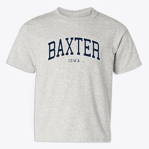Baxter Iowa Traditional Youth T-shirt