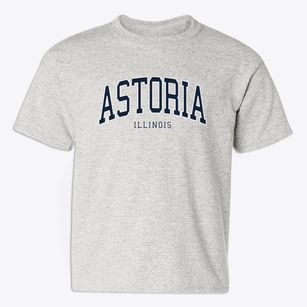 Astoria Illinois Traditional Youth T-shirt