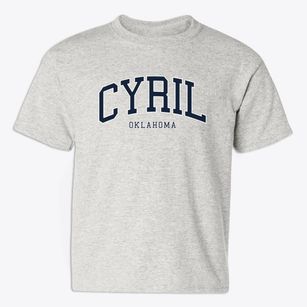 Cyril Oklahoma Traditional Youth T-shirt