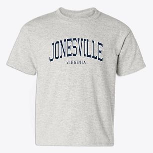 Jonesville Virginia Traditional Youth T-shirt