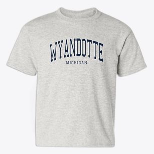 Wyandotte Michigan Traditional Youth T-shirt