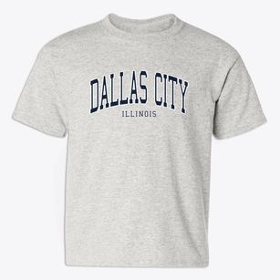 Dallas City Illinois Traditional Youth T-shirt