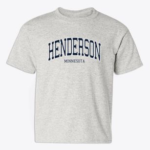 Henderson Minnesota Traditional Youth T-shirt
