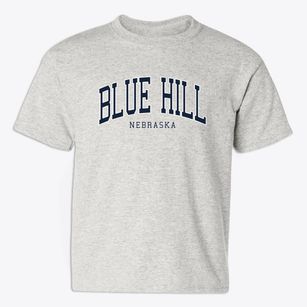 Blue Hill Nebraska Traditional Youth T-shirt
