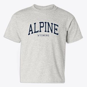 Alpine Wyoming Traditional Youth T-shirt
