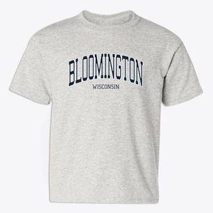 Bloomington Wisconsin Traditional Youth T-shirt