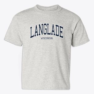Langlade Wisconsin Traditional Youth T-shirt