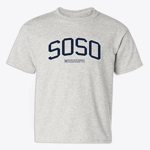 Soso Mississippi Traditional Youth T-shirt