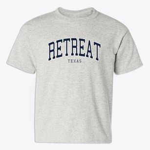 Retreat Texas Traditional Youth T-shirt