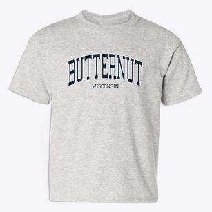 Butternut Wisconsin Traditional Youth T-shirt