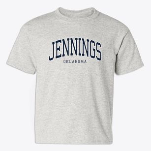 Jennings Oklahoma Traditional Youth T-shirt