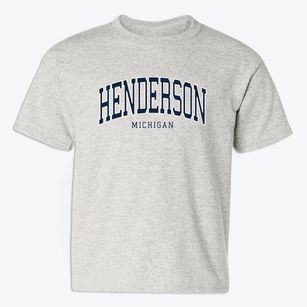 Henderson Michigan Traditional Youth T-shirt