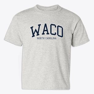 Waco North Carolina Traditional Youth T-shirt