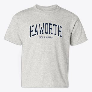 Haworth Oklahoma Traditional Youth T-shirt