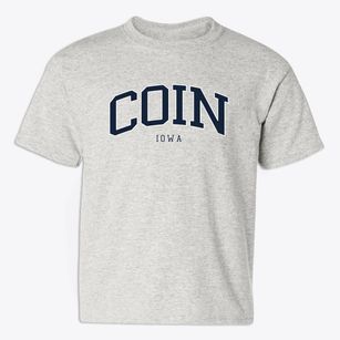 Coin Iowa Traditional Youth T-shirt