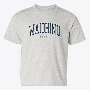 Waiohinu Hawaii Traditional Youth T-shirt