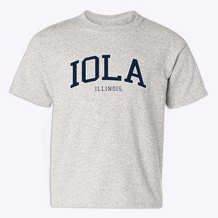 Iola Illinois Traditional Youth T-shirt