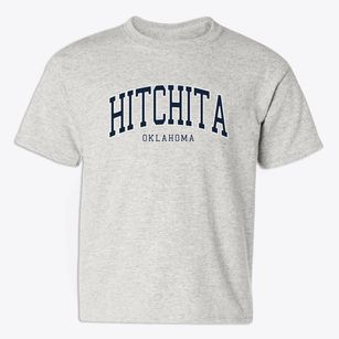 Hitchita Oklahoma Traditional Youth T-shirt