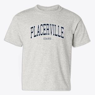 Placerville Idaho Traditional Youth T-shirt