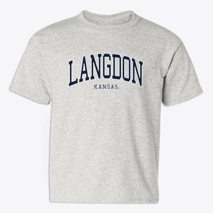 Langdon Kansas Traditional Youth T-shirt