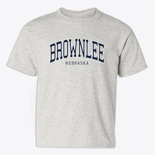Brownlee Nebraska Traditional Youth T-shirt