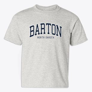 Barton North Dakota Traditional Youth T-shirt