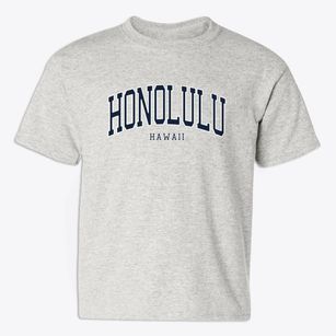 Honolulu Hawaii Traditional Youth T-shirt