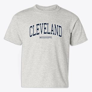 Cleveland Mississippi Traditional Youth T-shirt