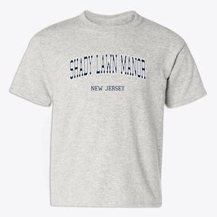 Shady Lawn Manor New Jersey Traditional Youth T-shirt
